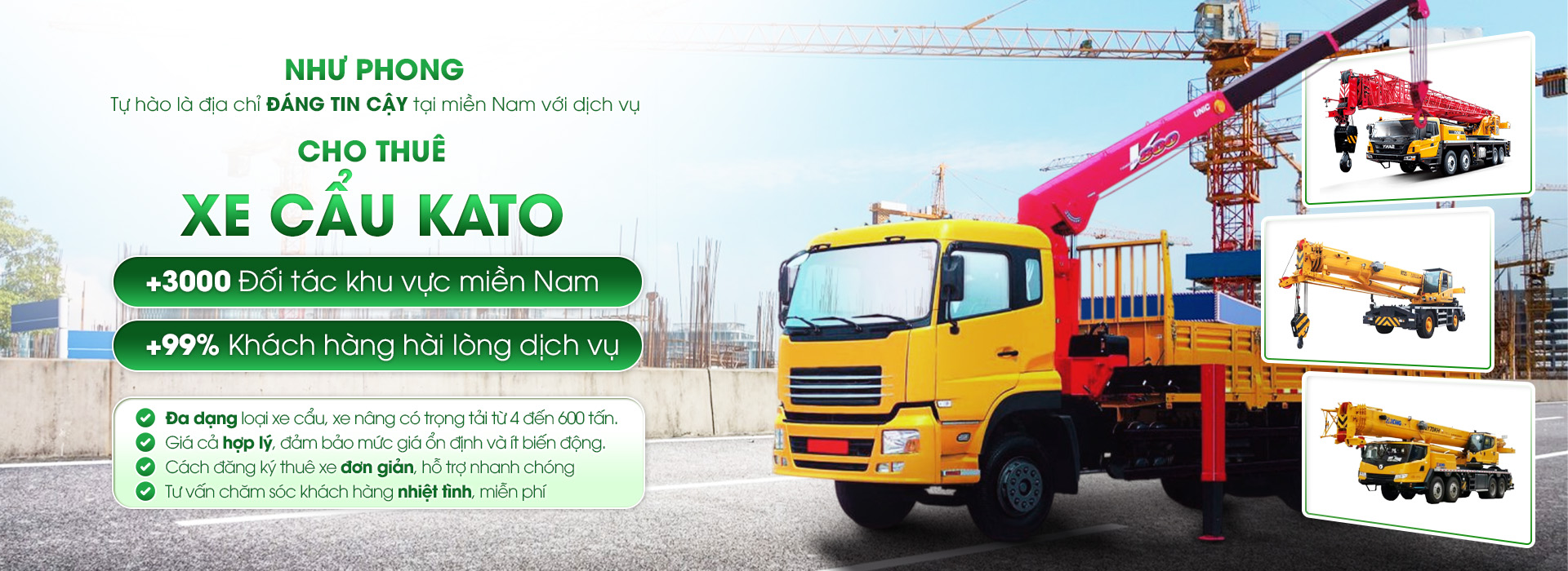 CÔNG TY TNHH XE CẨU NHƯ PHONG